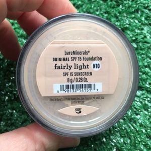 bareMinerals Makeup - Bare minerals original foundation fairly light 8 g bareMinerals Makeup - Bare minerals original foundation fairly light 8 g